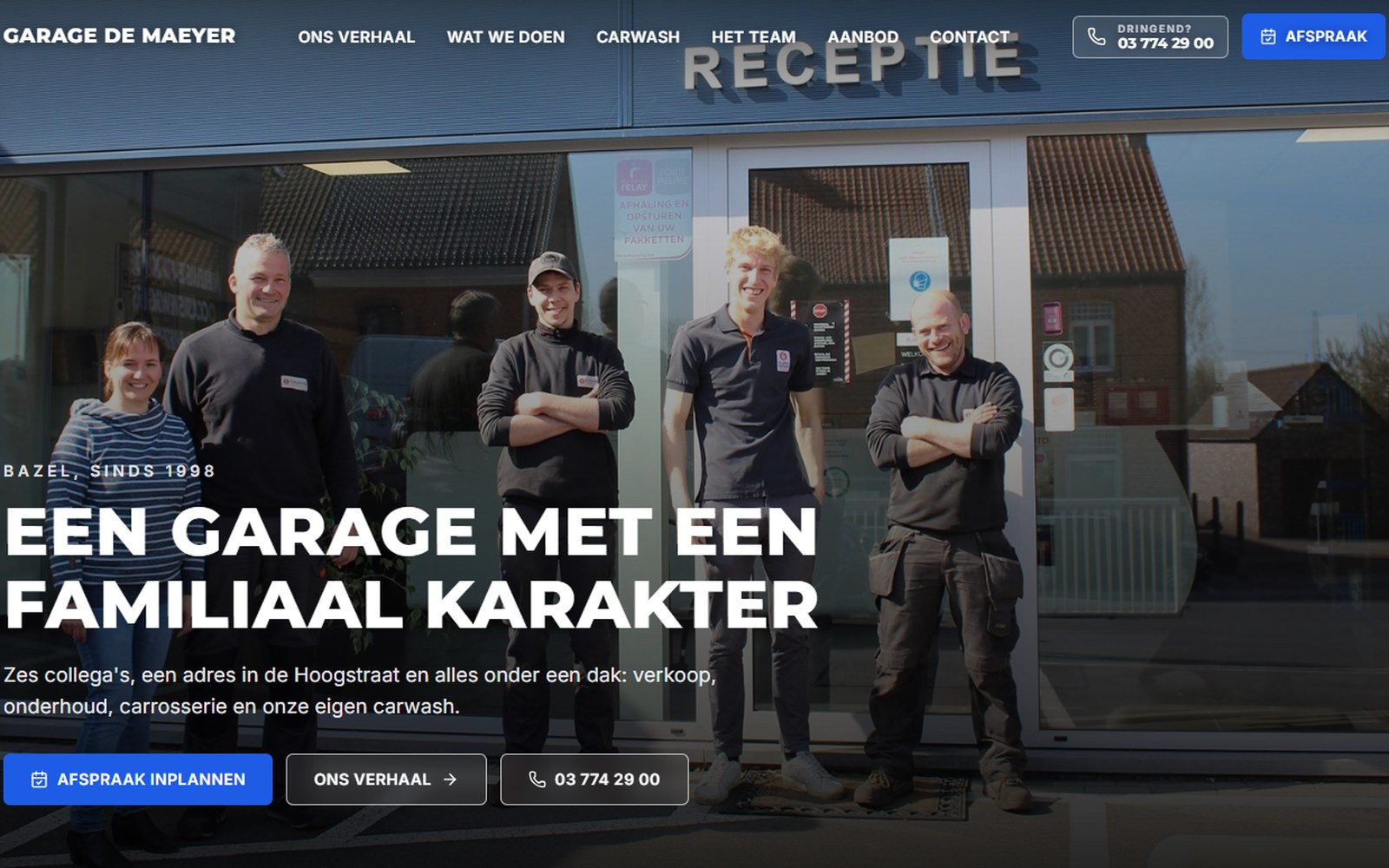 Screenshot van demaeyer-verhaal-site.vercel.app